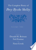 The complete poetry of Percy Bysshe Shelley. Volume three