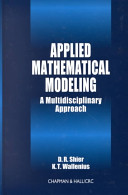 Applied mathematical modeling : a multidisciplinary approach