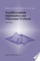 Nondifferentiable Optimization and Polynomial Problems