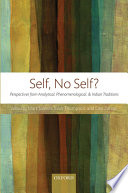 Self, No Self? : Perspectives from Analytical, Phenomenological, and Indian Traditions.