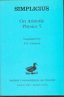 On Aristotle Physics 5