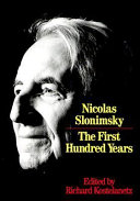 Nicolas Slonimsky : the first hundred years