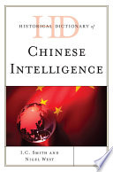 Historical dictionary of Chinese intelligence