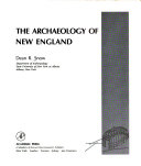 The archaeology of New England