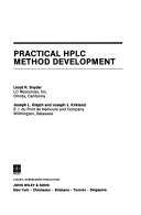 Practical HPLC method development