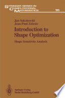 Introduction to Shape Optimization Shape Sensitivity Analysis