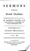 Five additional volumes of Sermons preached upon several occasions