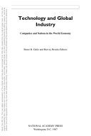 Technology and Global Industry : Companies and Nations in the World Economy.