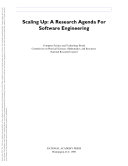 Scaling Up : a Research Agenda for Software Engineering.