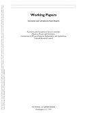 Working Papers : Astronomy and Astrophysics Panel Reports.