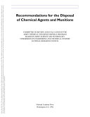 Recommendations for the Disposal of Chemical Agents and Munitions.