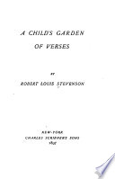 A child's garden of verses