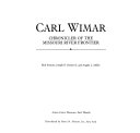 Carl Wimar : chronicler of the Missouri River frontier