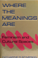 Where the meanings are : feminism and cultural spaces