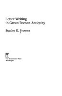 Letter writing in Greco-Roman antiquity