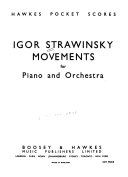 Movements for piano and orchestra.