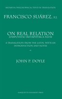 On real relation = (Disputatio metaphysica XLVII)