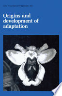 Origins and Development of Adaptation.