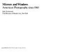 Mirrors and windows : American photography since 1960