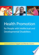 Health promotion for people with intellectual and developmental disabilities