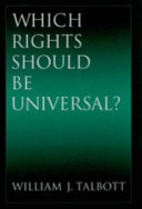 Which rights should be universal?