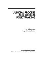 Judicial process and judicial policymaking