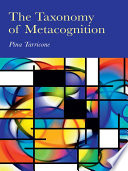 The taxonomy of metacognition