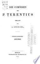 Die Comödien des P. Terentius