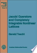 Jacobi operators and complete integrable nonlinear lattices