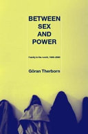Between sex and power : family in the world, 1900-2000