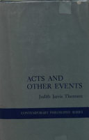 Acts and other events