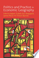 Politics and Practice in Economic Geography.