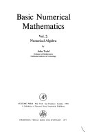Numerical algebra