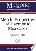 Metric properties of harmonic measures
