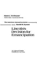 Lincoln's decision for emancipation