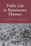 Public life in Renaissance Florence