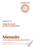 Hodge theory and the local Torelli problem