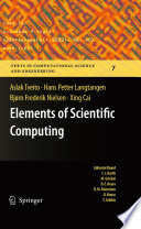 Elements of Scientific Computing