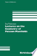 Lectures on the geometry of Poisson manifolds