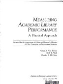 Measuring academic library performance : a practical approach