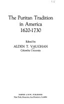 The Puritan tradition in America, 1620-1730