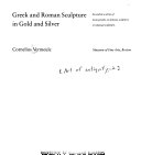 Greek and Roman sculpture in gold and silver