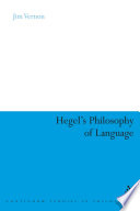 Hegel's philosophy of language