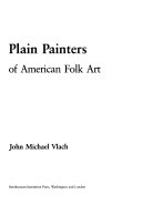 Plain painters : making sense of American folk art