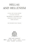 Hellas and Hellenism; a social and cultural history of ancient Greece,