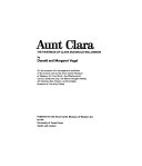 Aunt Clara; the paintings of Clara McDonald Williamson,