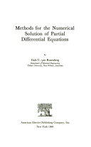 Methods for the numerical solution of partial differential equations,