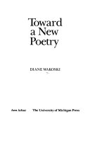 Toward a new poetry