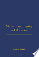 Markets and equity in education