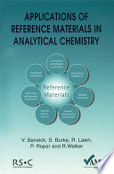 Applications of Reference Materials in Analytical Chemistry.